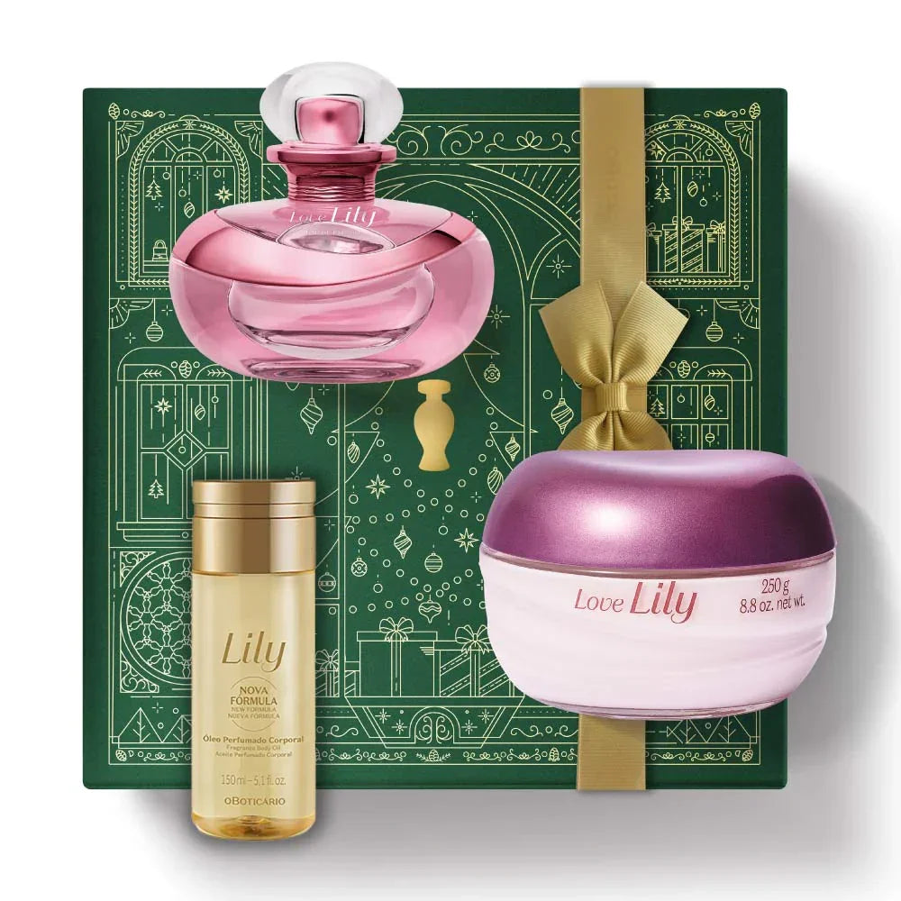 Kit de Natal Love Lily Perfumado
