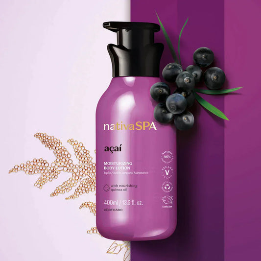 Loção Hidratante Nativa SPA Açaí, 400ml