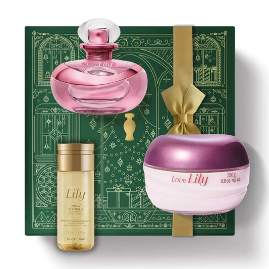 Kit de Natal Love Lily Perfumado