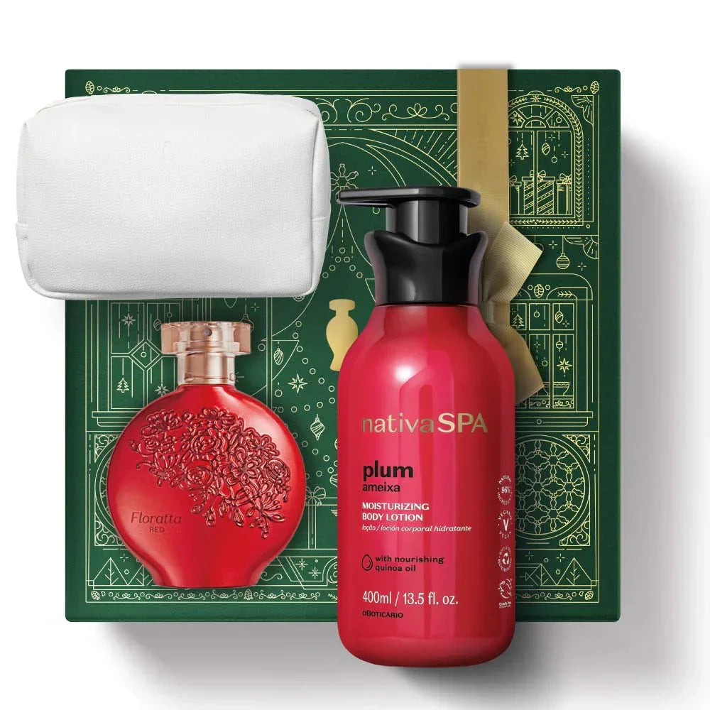 Kit de Natal Floratta Red Necessaire