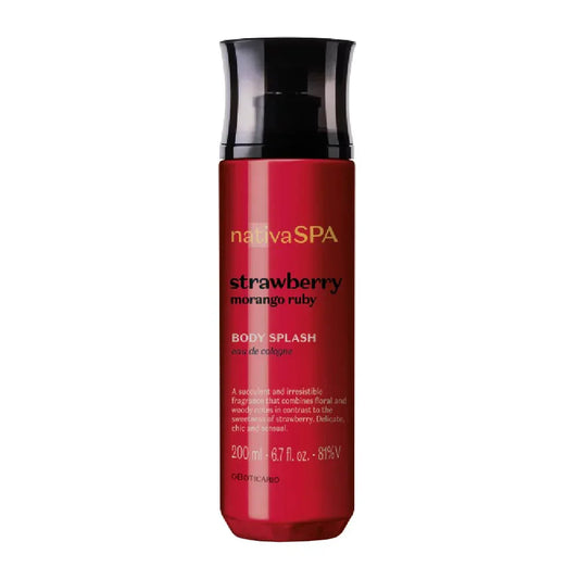 Body Splash Nativa Spa Morango Ruby, 200ml