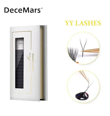 DeceMars YY Extensões de Cílios Duas Pontas Alta Qualidade